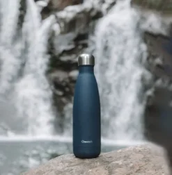 Autour Du Thé|Compagnie & Co Bouteille Iso Qwetch Granite Marine