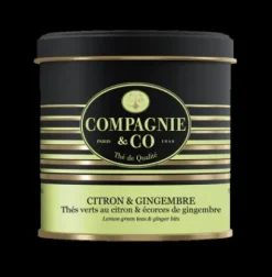 Thés Aux Agrumes|Thés Verts|Compagnie & Co Citron & Gingembre