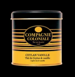 Coffrets De Thés|Thés Gourmands|Compagnie & Co Coffret Ceylan OPHG & Ceylan Vanille