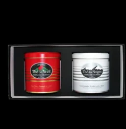 Coffrets De Thés|Thés Gourmands|Compagnie & Co Coffret luxe Thé de Noël®, Thés des Neiges®