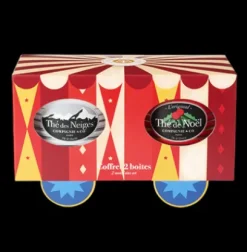 Coffrets De Thés|Thés Gourmands|Compagnie & Co Coffret Noël 100g /Neiges 90g