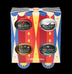 Coffrets De Thés|Rooibos|Compagnie & Co Coffret Noël 4x30g