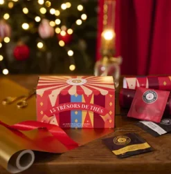 Coffrets De Thés|Earl Grey|Compagnie & Co Coffret Pop up Noël 15 Trésors de Thés
