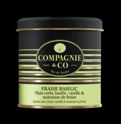 Thés Glacés|Thés Gourmands|Compagnie & Co Fraise Basilic