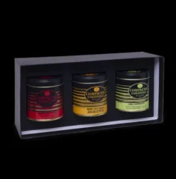 Coffrets De Thés|Thés Gourmands|Compagnie & Co Personnalisez votre coffret luxe 3x30g