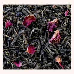Thés Fleuris|Thés Minceur|Compagnie & Co Thé Vert à la Rose