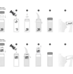 Autour Du Thé|Compagnie & Co Théière Nomade Inox Iso Hanami rouge
