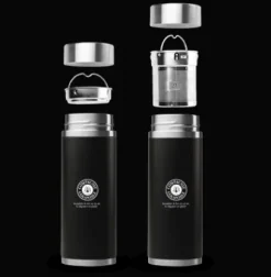 Autour Du Thé|Compagnie & Co Théière Nomade Inox Iso Noire